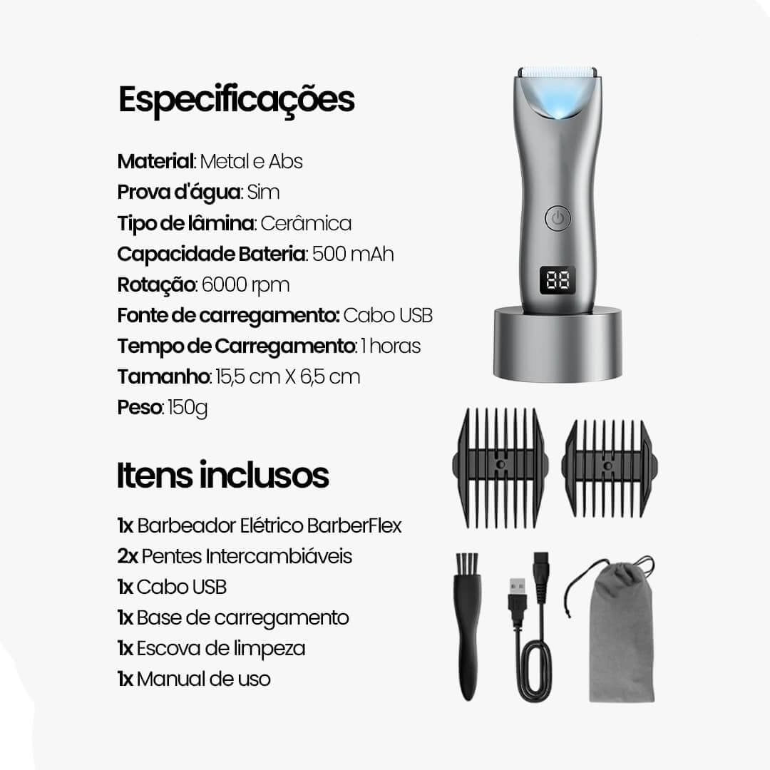 Barbeador Profissional - BarberFlex™