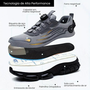 Tênis Indestrutível  Defender Titan™ + Kit 3 Pares de Meia de brinde