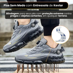 Tênis Indestrutível  Defender Titan™ + Kit 3 Pares de Meia de brinde