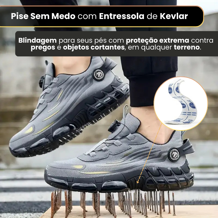 Tênis Indestrutível  Defender Titan™ + Kit 3 Pares de Meia de brinde