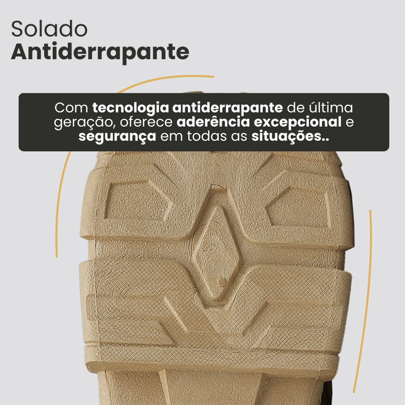 Kit Bota Militar Warrior Masculina de Couro Legitimo + 3 BRINDES: Cinto, Relógio e Carteira