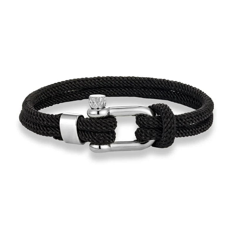 Pulseira Náutica Preta