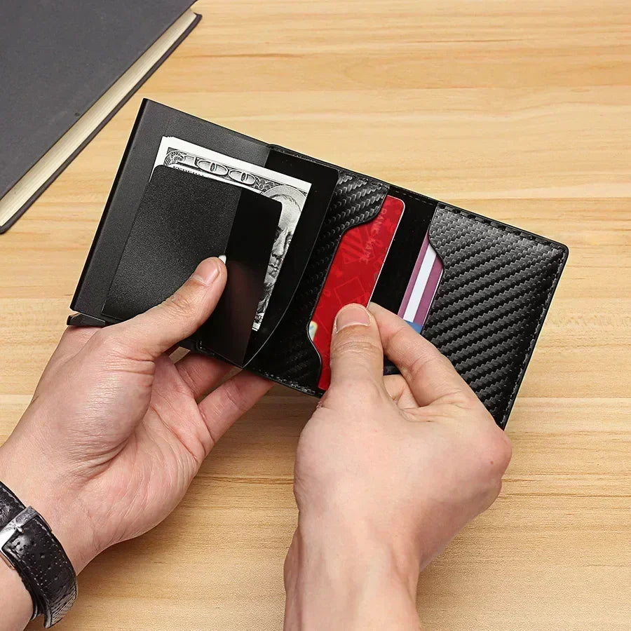 Carteira Antifurto com Proteção RFID - Secure Pro