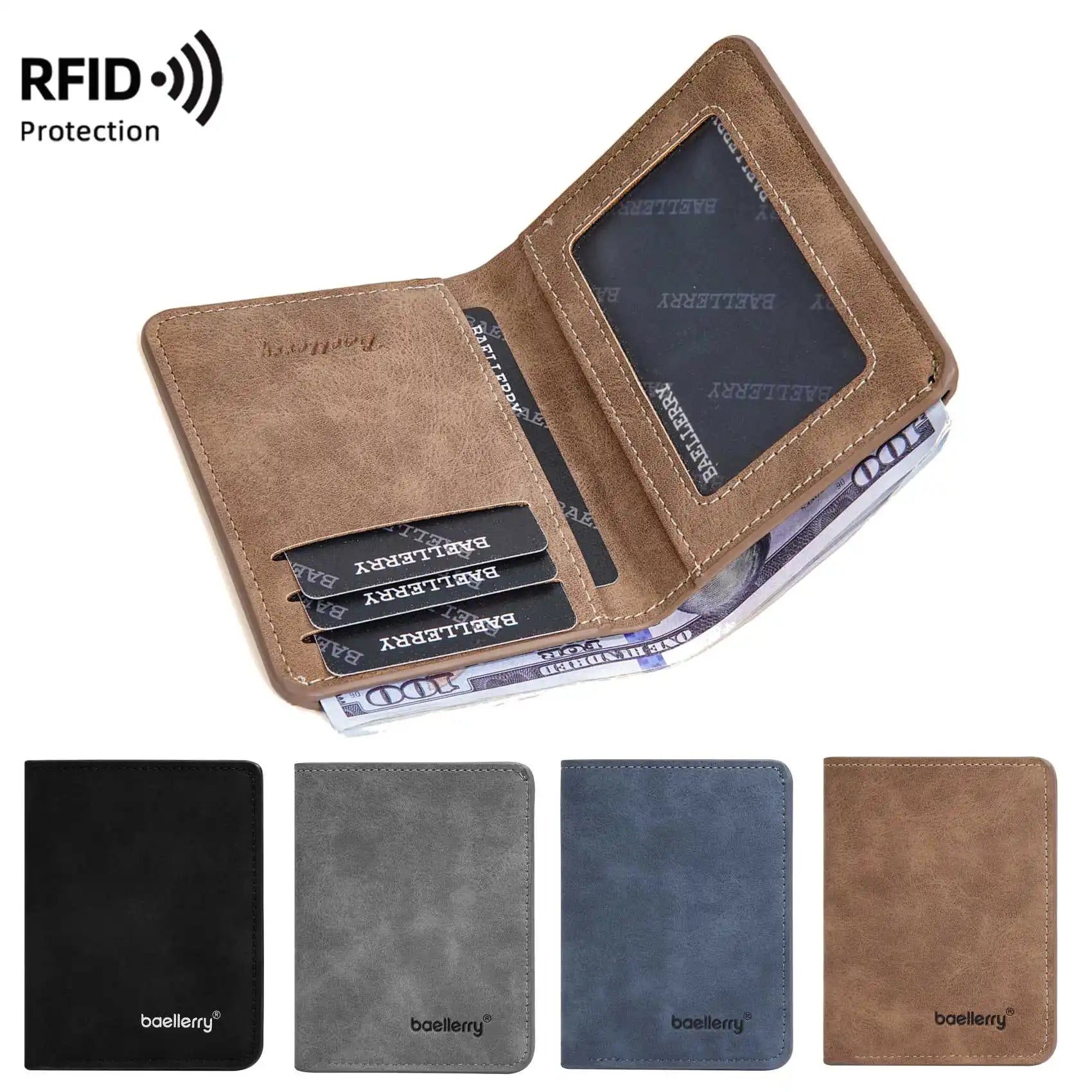 Carteira Executiva de Couro Anti RFID | Allegante Leather