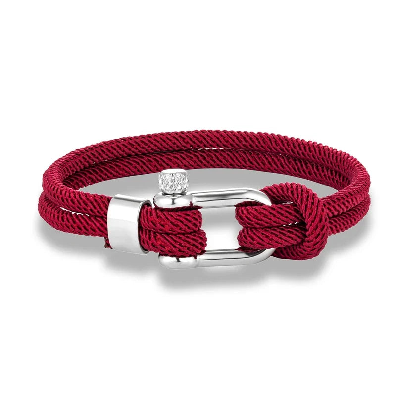 Pulseira Náutica Vermelha